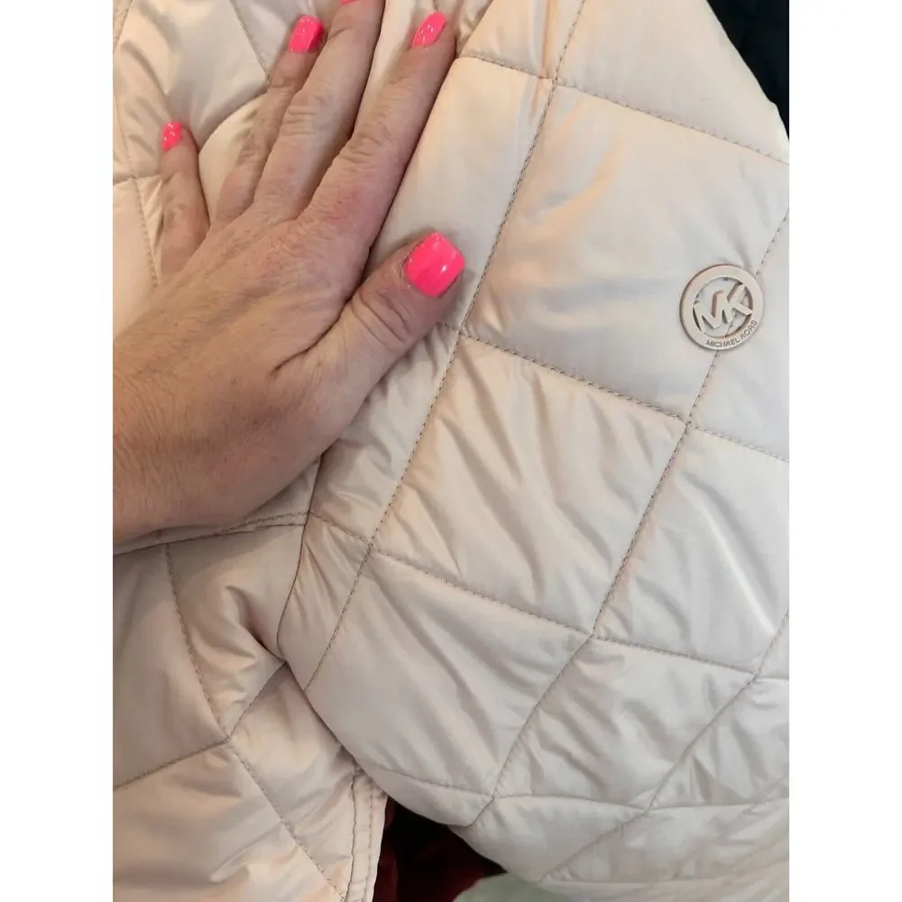 Michael Michael KORS Diamond Quilt Polyfill Jacket S 4-8 NEW MSRP $275
